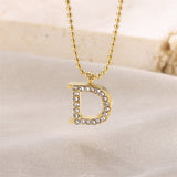 Sparkly Initial Necklace