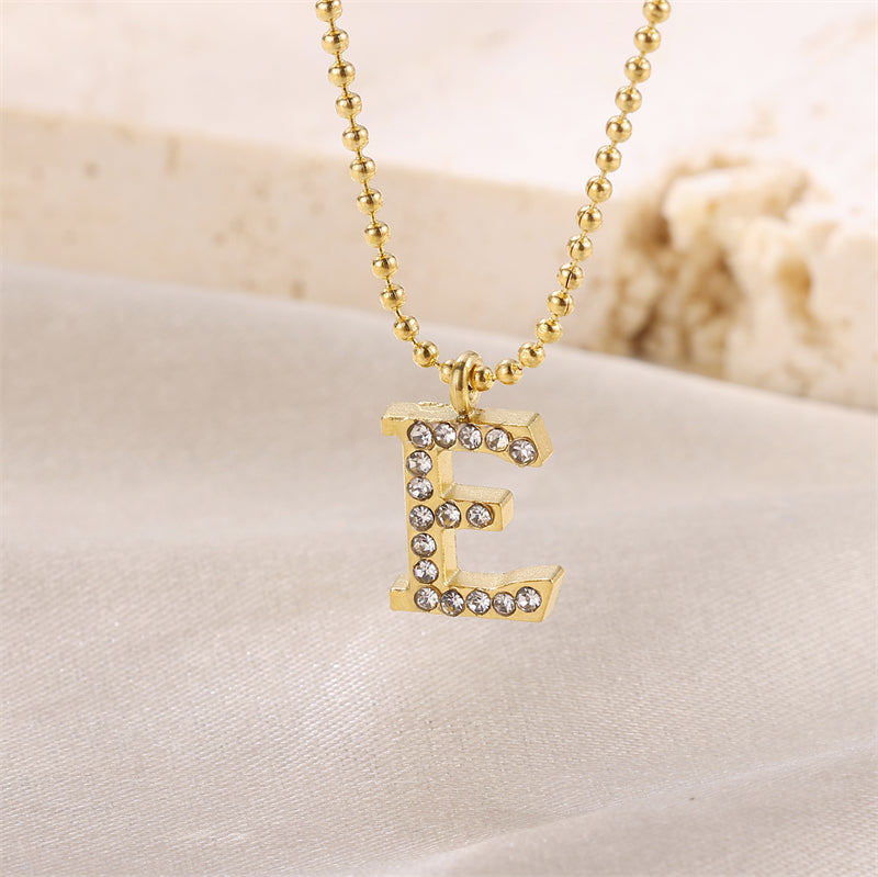 Sparkly Initial Necklace