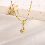 Sparkly Initial Necklace