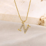 Sparkly Initial Necklace