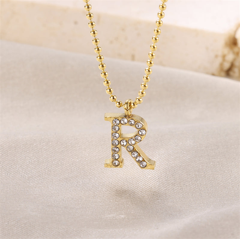 Sparkly Initial Necklace