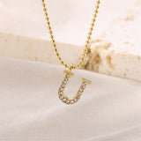 Sparkly Initial Necklace