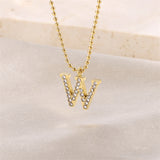 Sparkly Initial Necklace