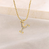 Sparkly Initial Necklace