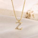 Sparkly Initial Necklace